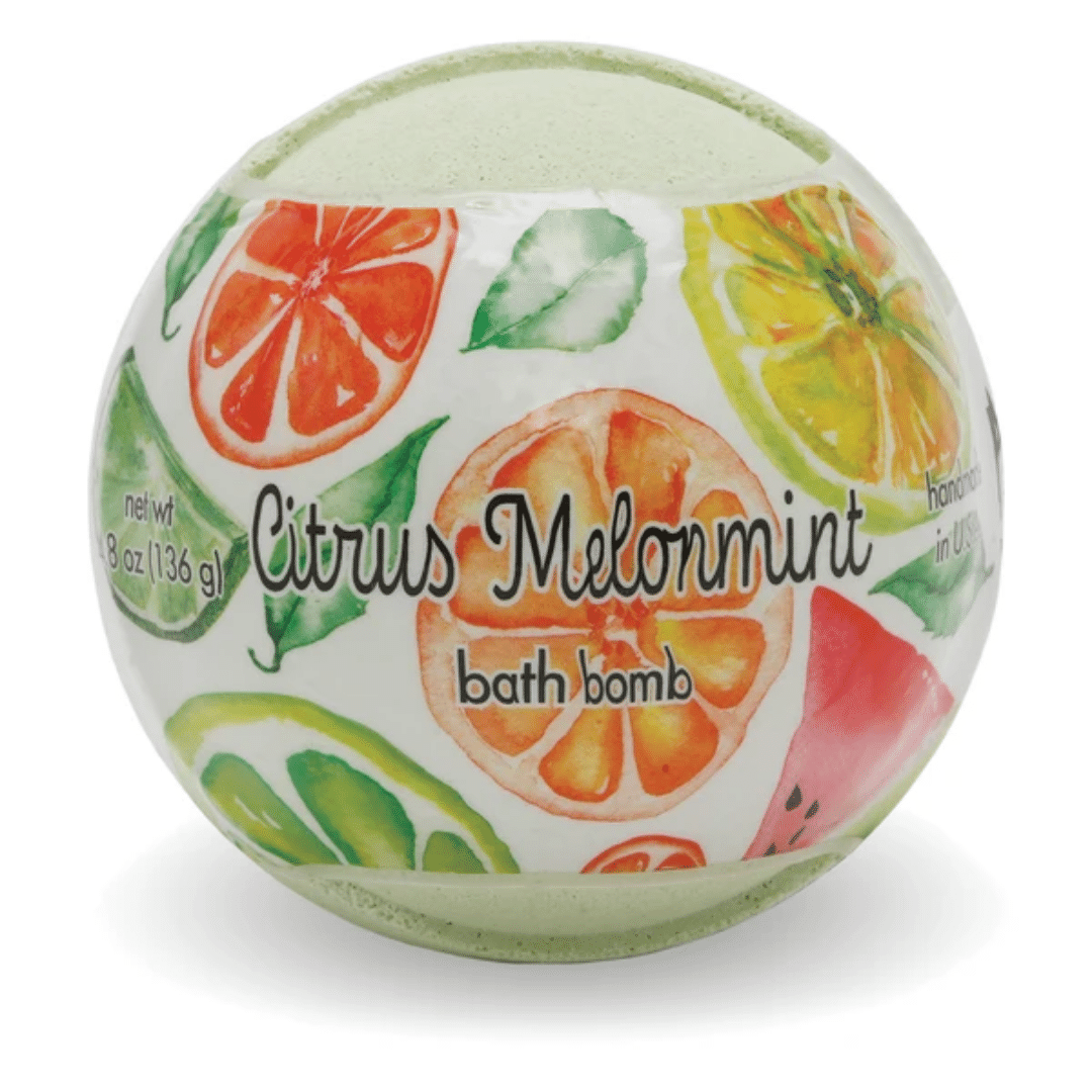Citrus Melon Mint Bath Bomb | Primal Elements