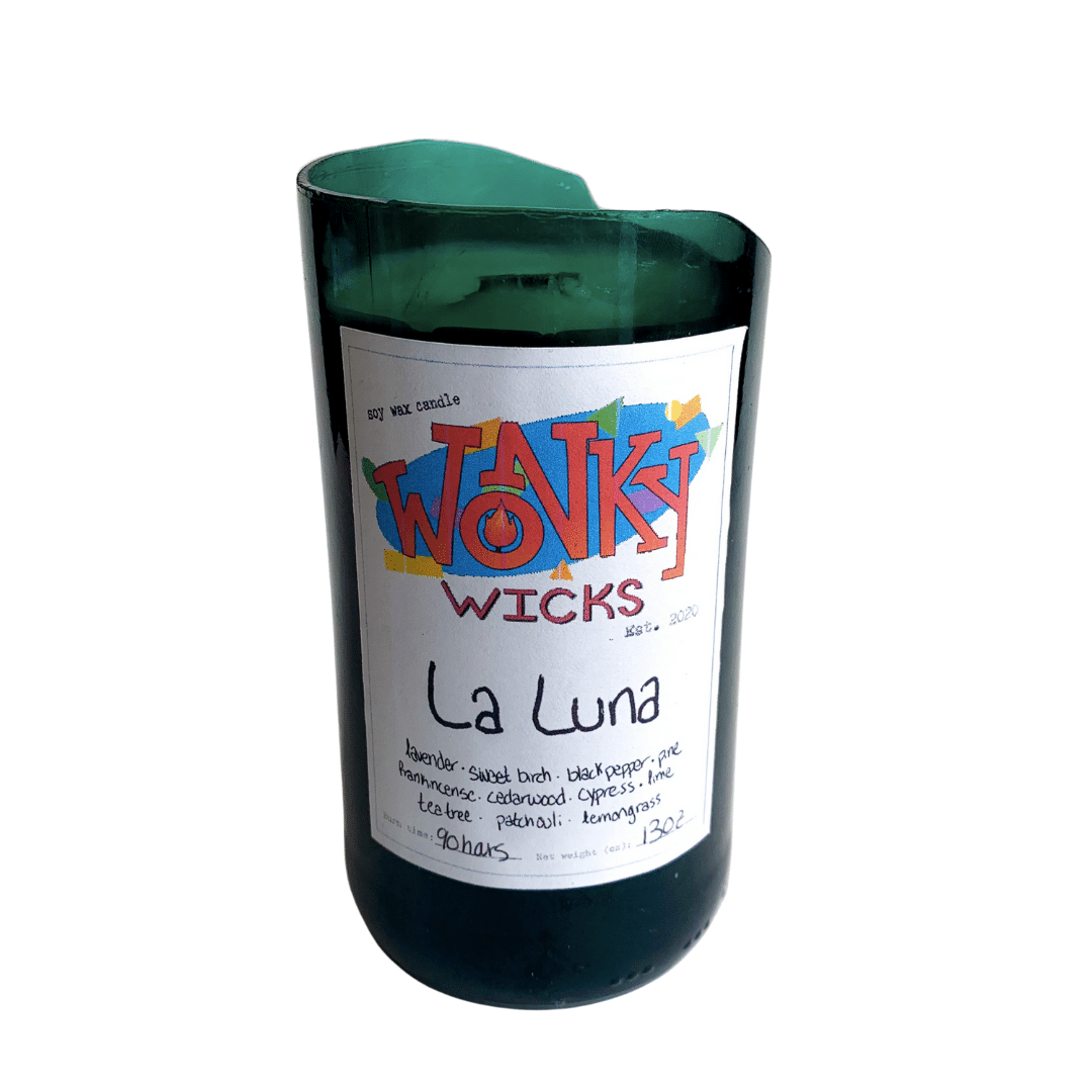 La Luna Soy Wax Candle | Wonky Wicks