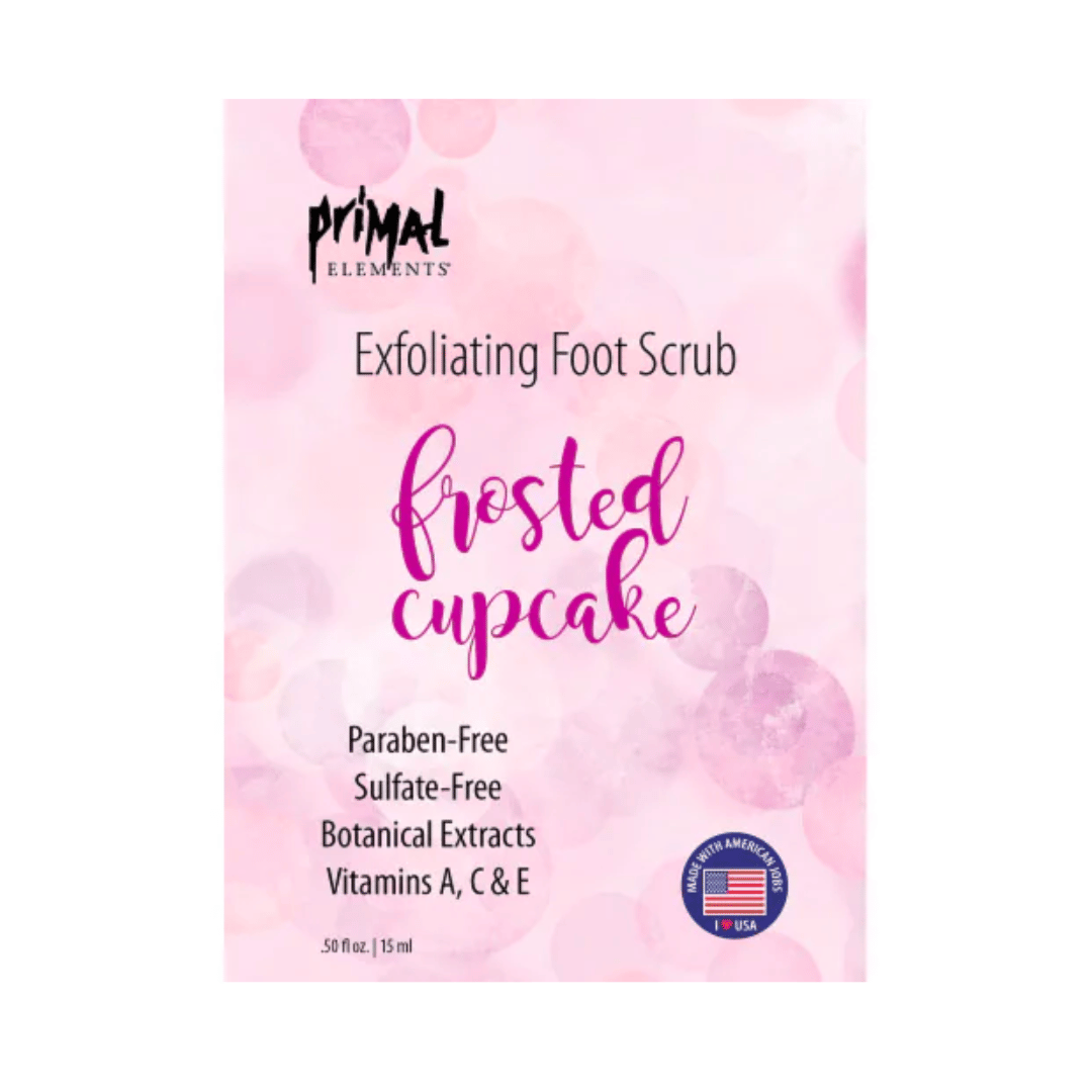 Frosted Cupcake Exfoliating Foot Scrub | Primal Elements