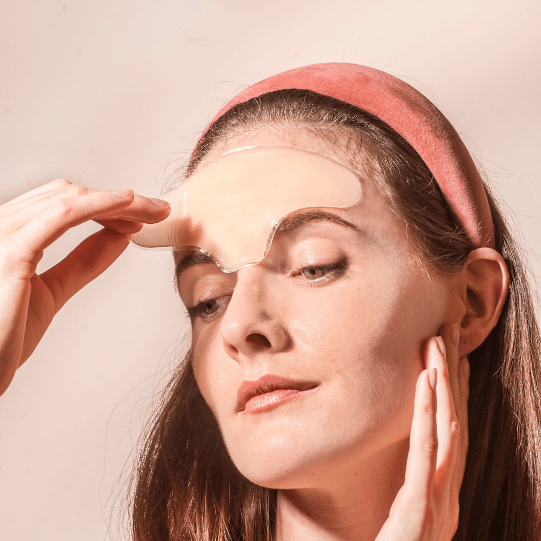 Skin Plumping Forehead Pad beauty patch nighttime treatment | Dreambox Beauty