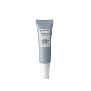 Tube of Sublime Skin Corrector | [ comfort zone ] in gray packaging, designed for targeted skincare treatment against age spots, suitable for wellness and body care routines.