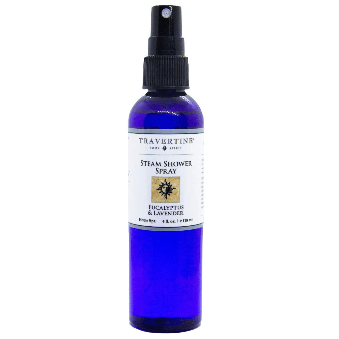 Eucalyptus + Lavender Steam Shower Spray | Travertine Spa