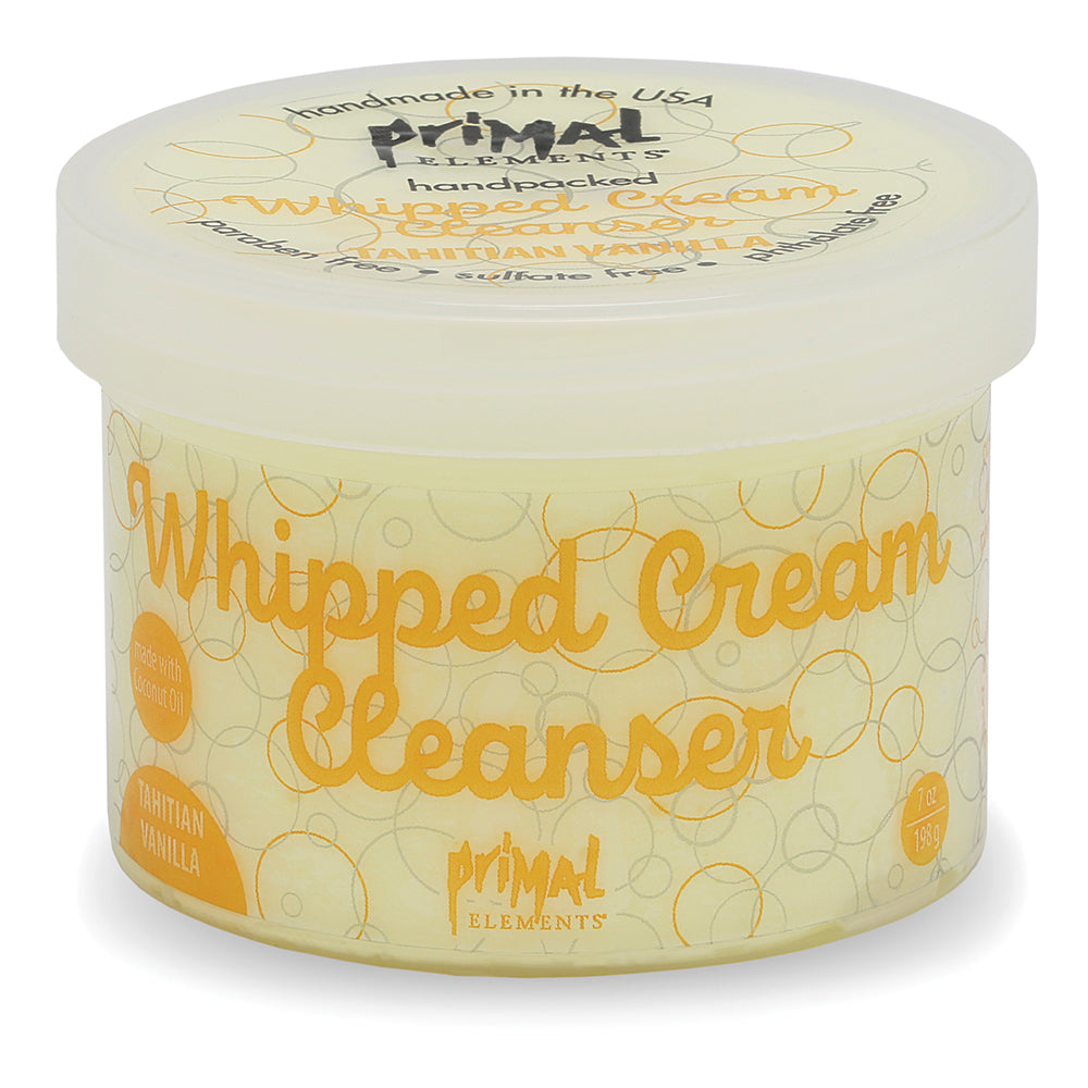 Tahitian Vanilla Whipped Cream Cleanser | Primal Elements