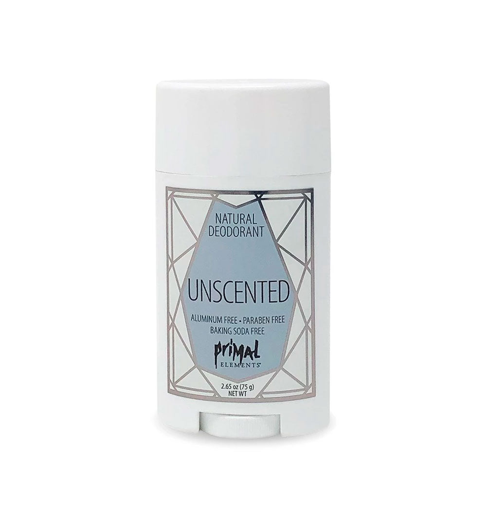 Natural Deodorant 2.65 oz. - UNSCENTED | Primal Elements